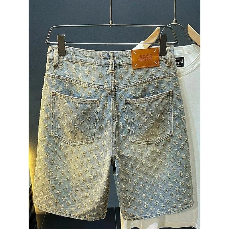 Retro Denim Shorts for Summer