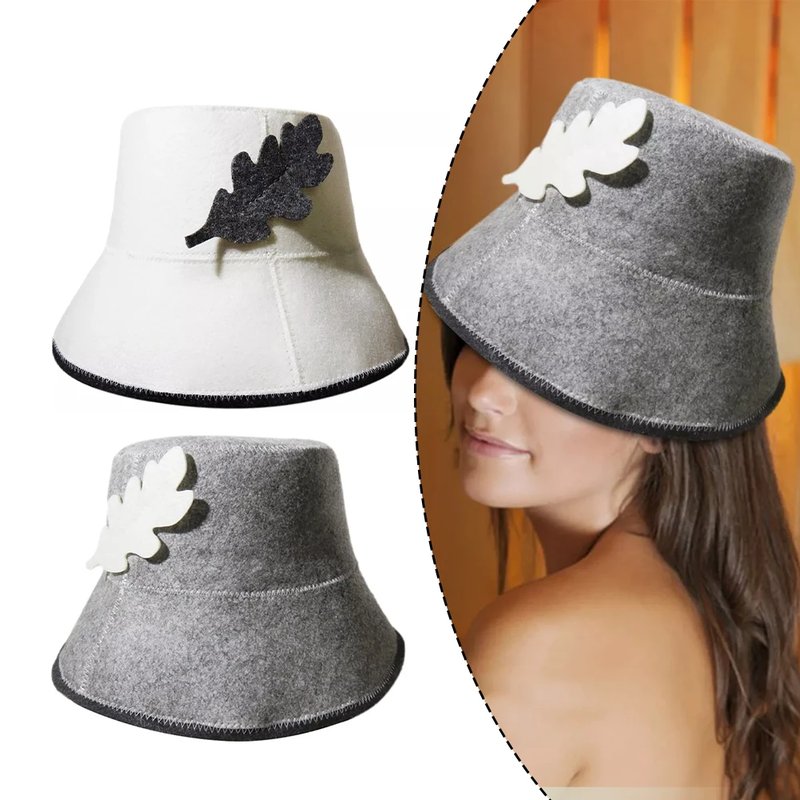 Thick Felt Sauna Hat