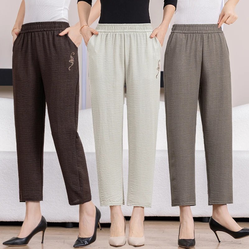 Trendy Plus Size Cropped Pants
