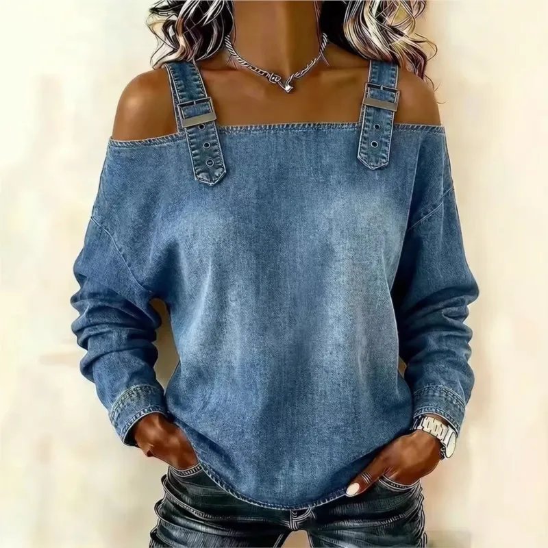 Casual Tie-Shoulder Blouse