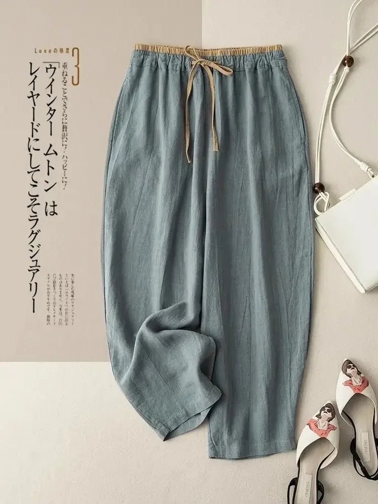 Korean Minimalist Wide Leg Pants