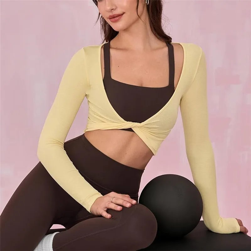 Slim Fit Long Sleeve Workout Top