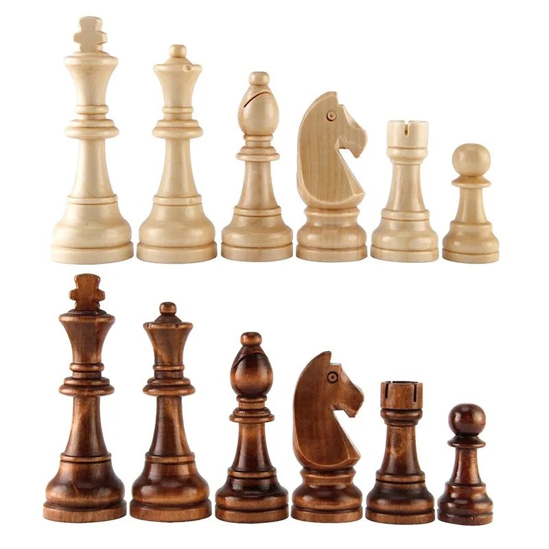 32-Piece Wooden Chess Set