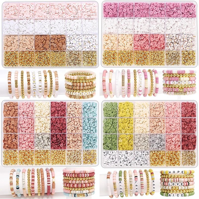 DIY Clay Beads Bracelet Kit