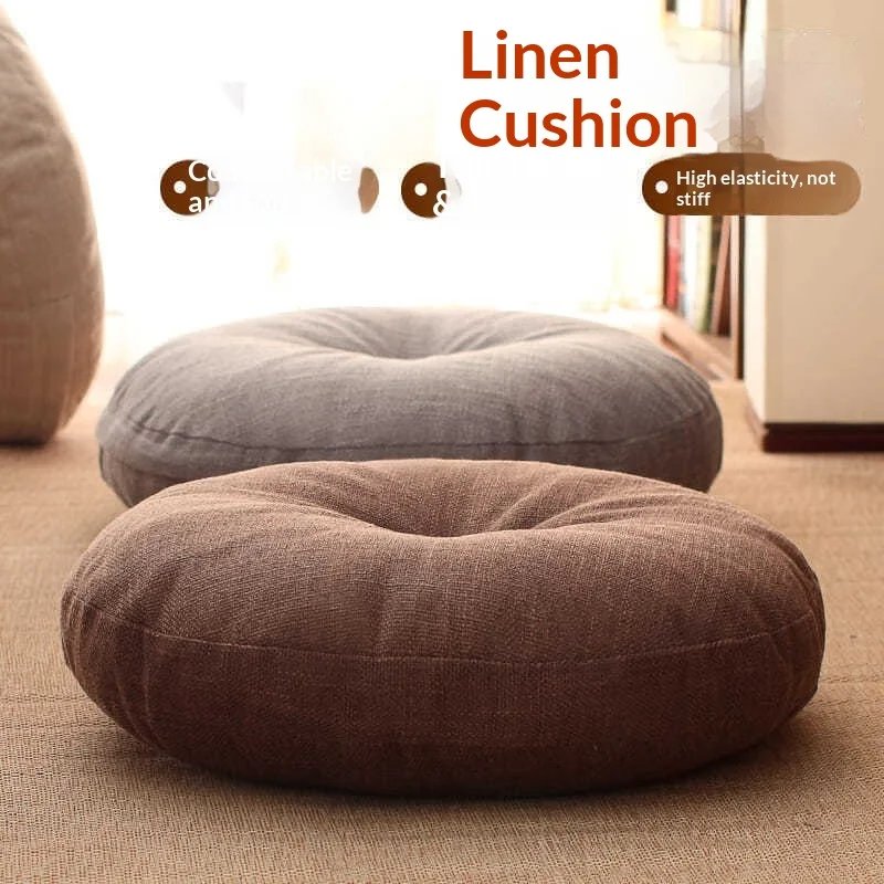 Comfortable Linen Meditation Cushion