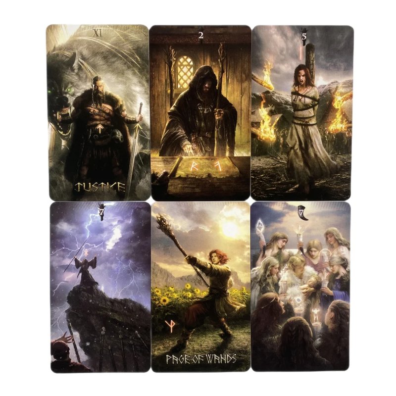Runic Tarot Cards - 80 Deck Oracle