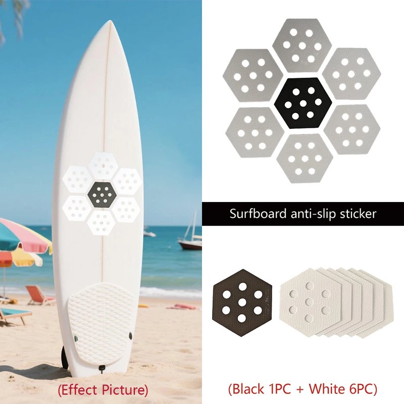 Hexagonal Surfboard Traction Pad