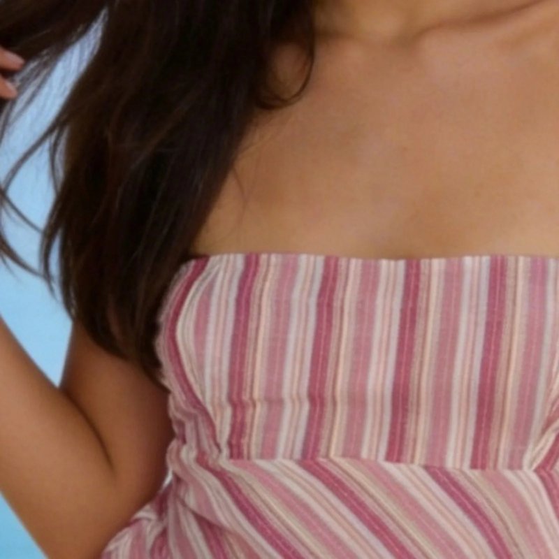 Summer Striped Tube Top for Women
