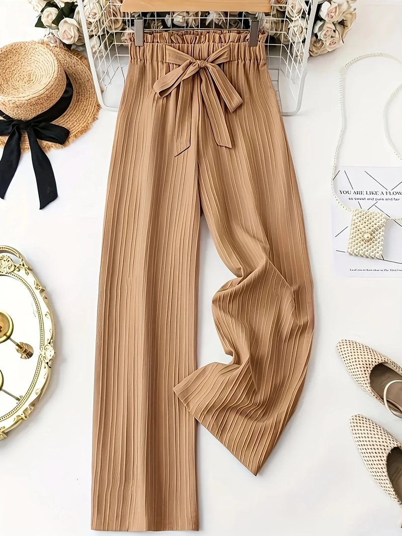 Chic High-Waisted Wide-Leg Pants