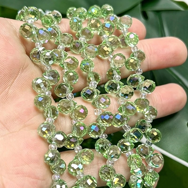 50pcs Czech Crystal Waterdrop Beads