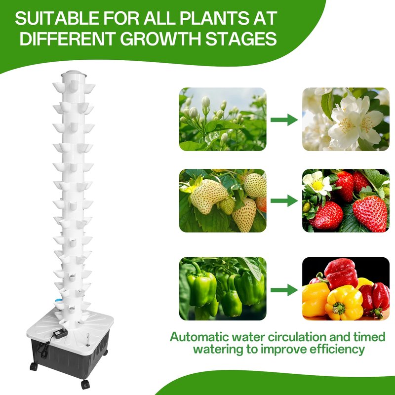 Vertical Hydroponic Tower Kit