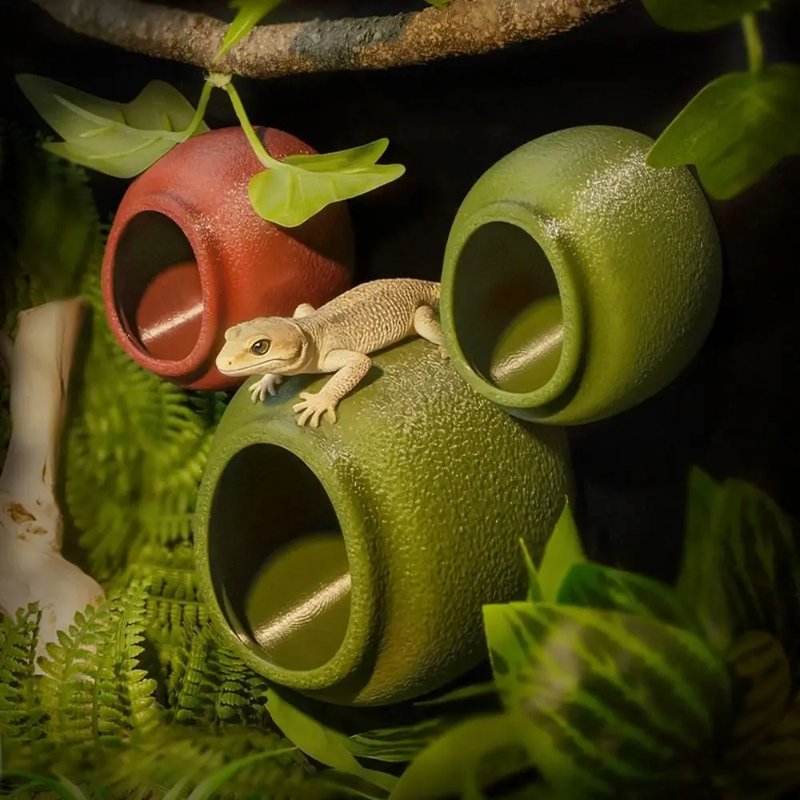 Wall-Mounted Reptile Hideout