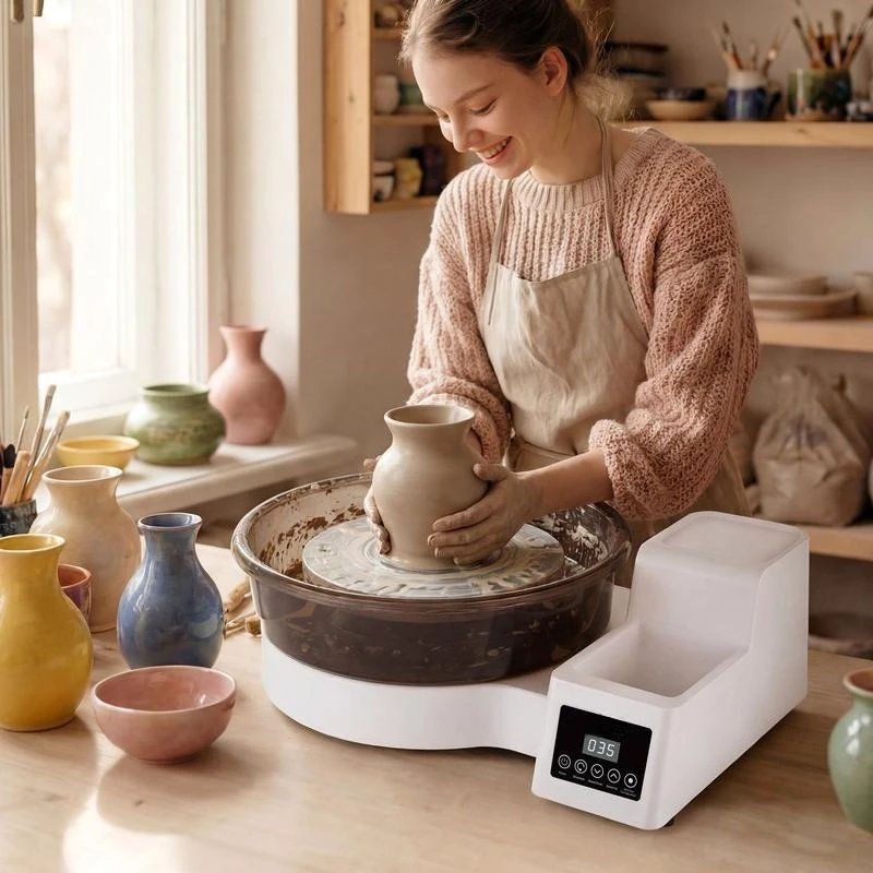 Electric Pottery Wheel for Beginners