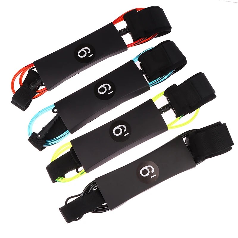 6ft Surfboard Leash with Swivels