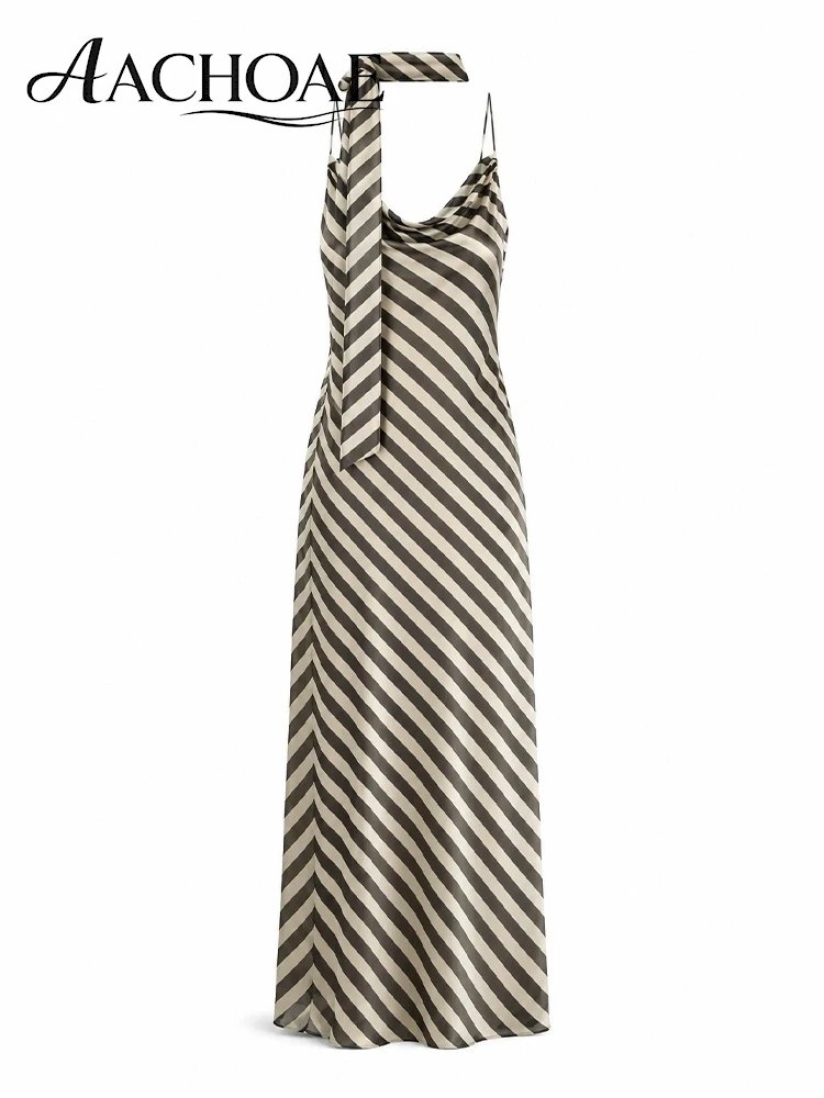 Elegant Summer Chiffon Maxi Dress