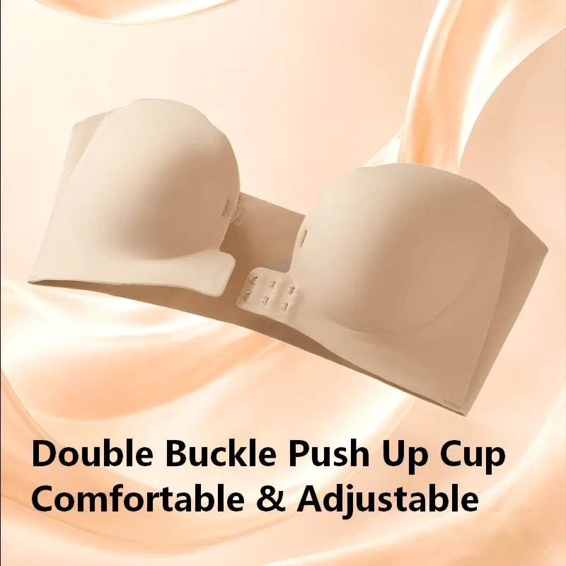 Seamless Wireless Push-Up Bra