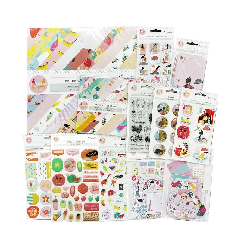 Aloha Summer Scrapbooking Kit