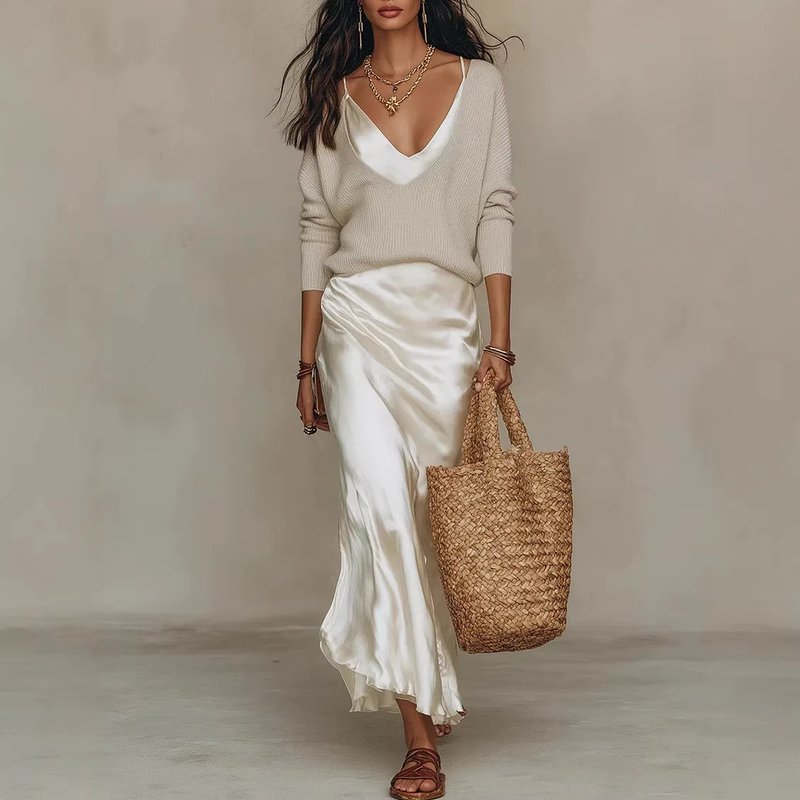 Elegant Women's 2-Piece Dress Set