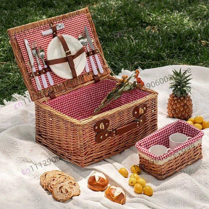 Willow Picnic Basket Set