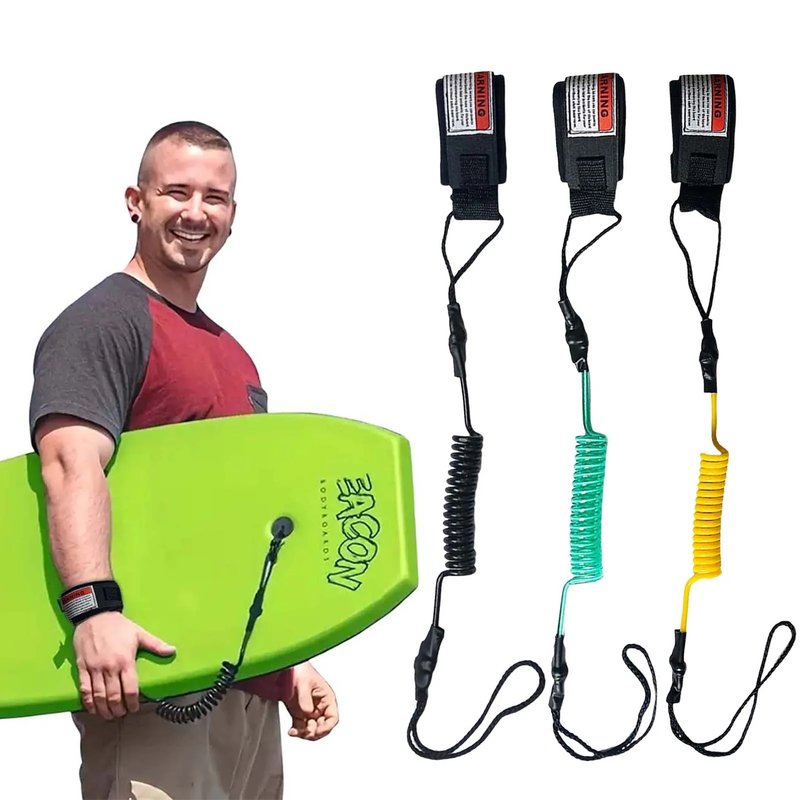 Coiled Surfboard Safety Leash