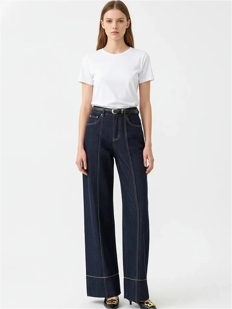 Vintage High Waist Wide Leg Jeans
