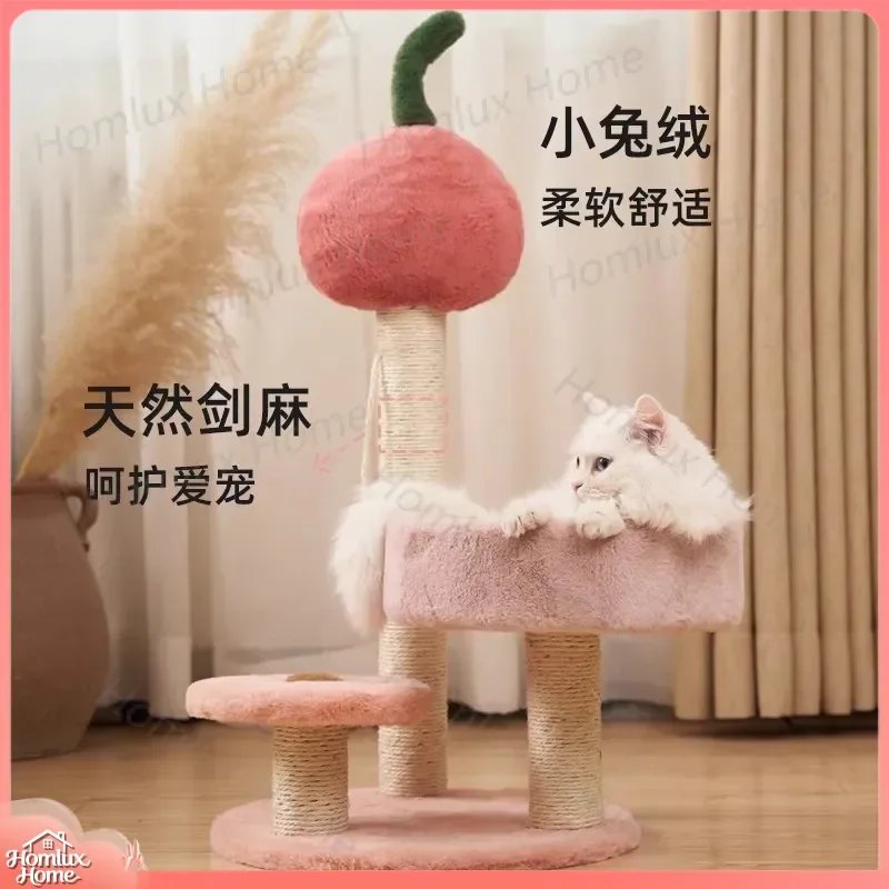 Cozy Cat Climbing Tree