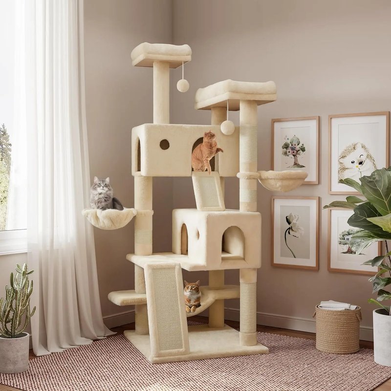 Spacious Multi-Level Cat Tree Tower