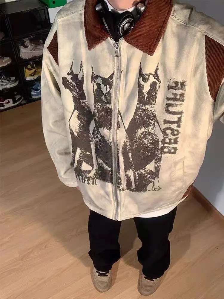 Vintage Patchwork Jacket for Women