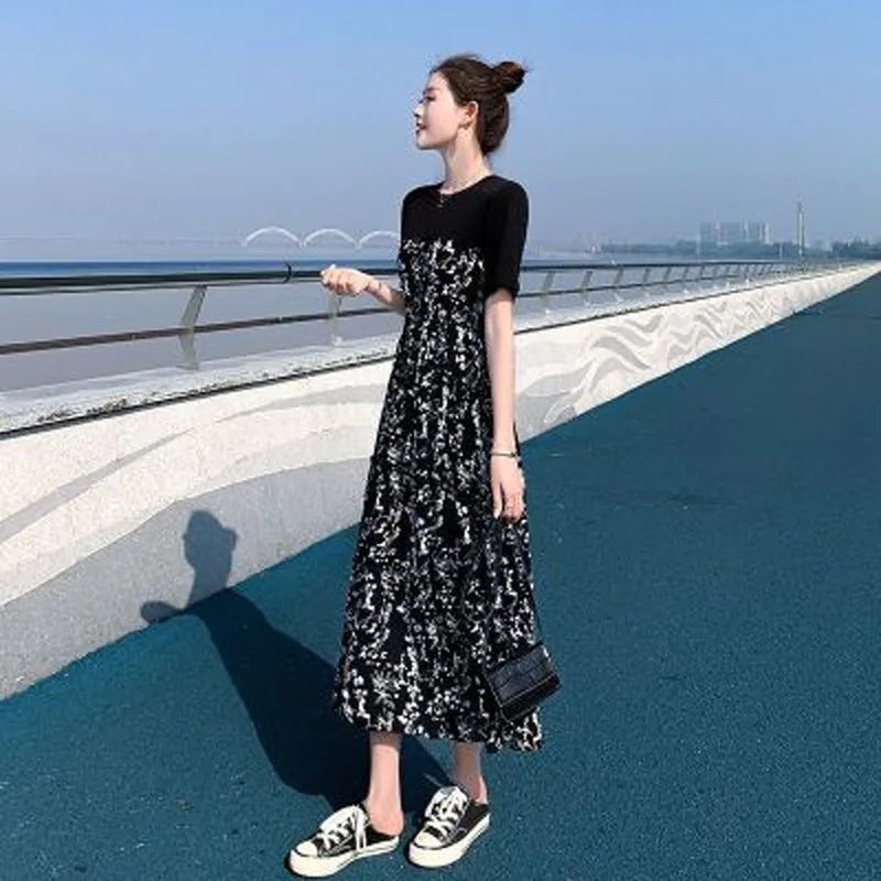 Summer Floral Midi Dress