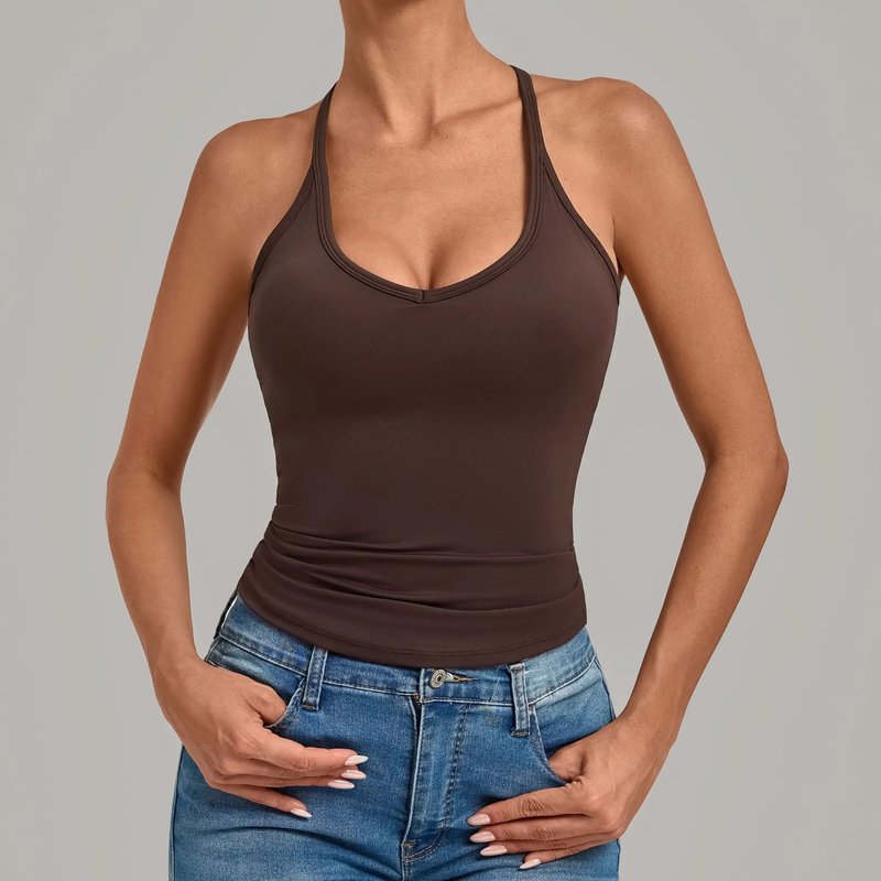 Halter Sports Tank Top for Women