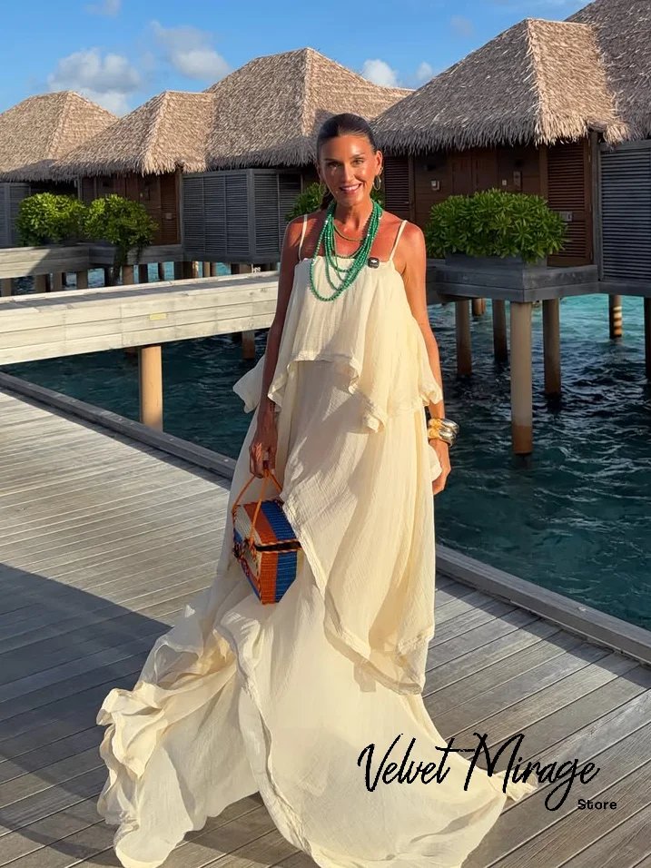 Boho Tiered Maxi Dress