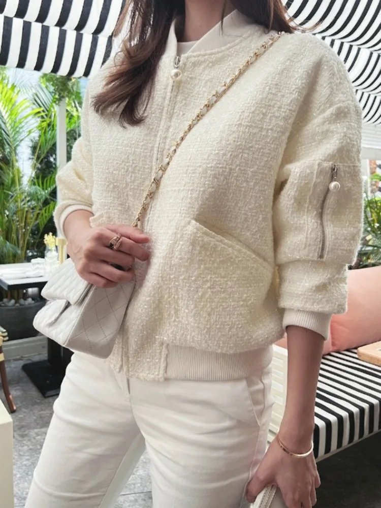 Elegant Women's Tweed Jacket