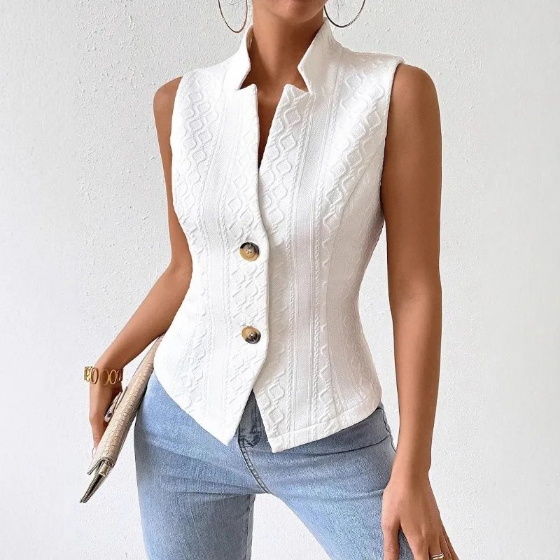 Chic Women's Sleeveless Casual Vest