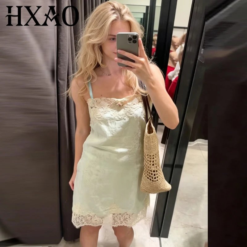Floral Lace Slip Dress