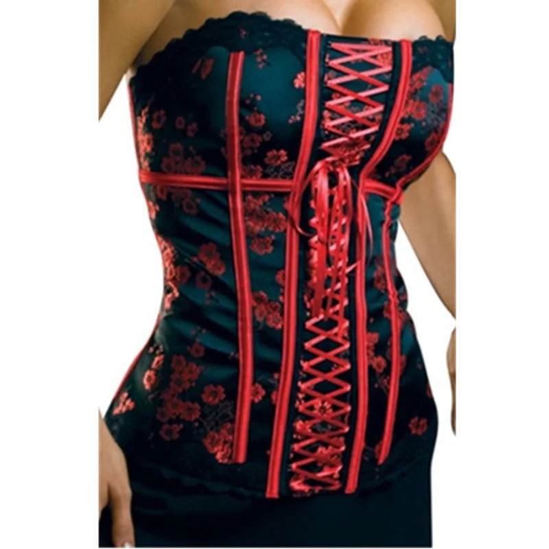 Vintage Floral Corset Body Shaper