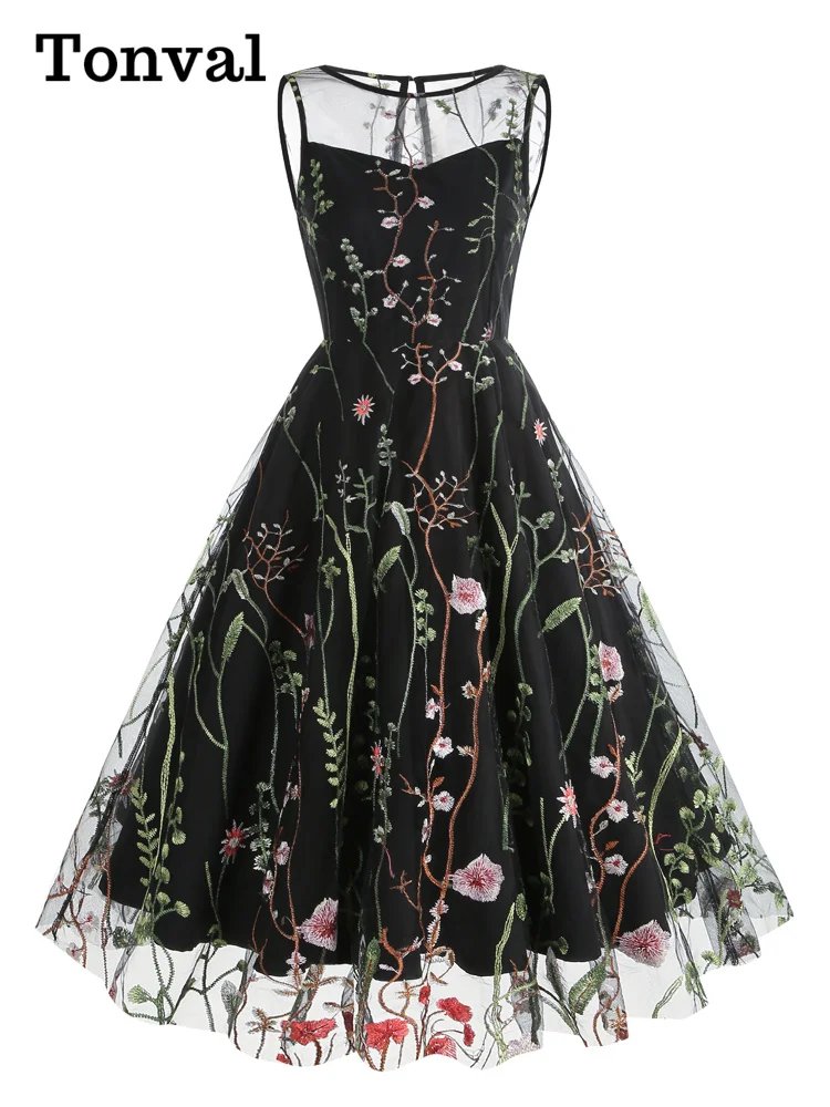 Elegant Floral Midi Dress