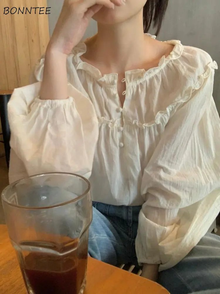 Chic Puff Sleeve Blouse for Women
