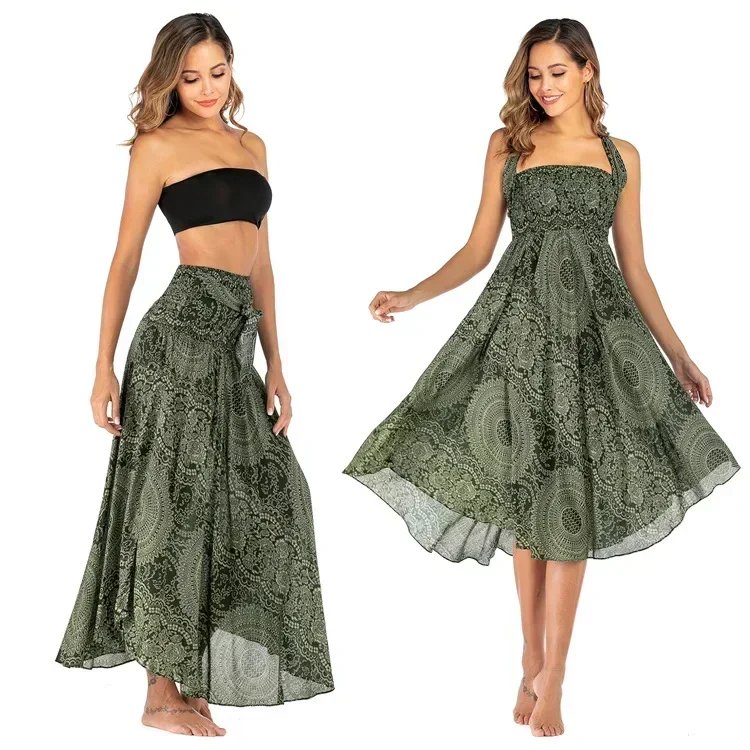 Chic Boho Maxi Skirt for Summer