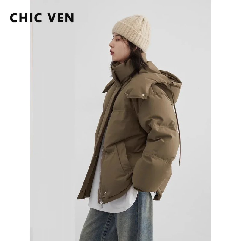Chic Women's Warm Down Jacket