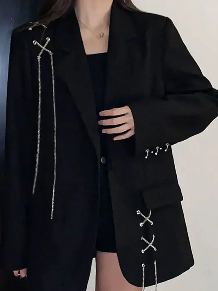Chic Black Women's Blazer
