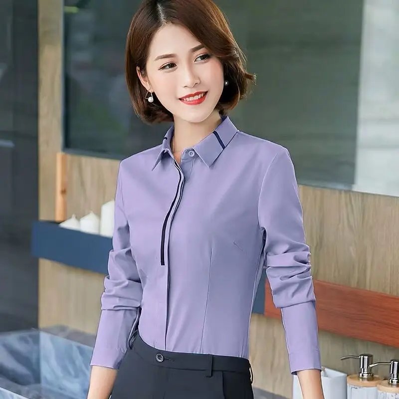 Elegant Women's Slim Fit Blouse