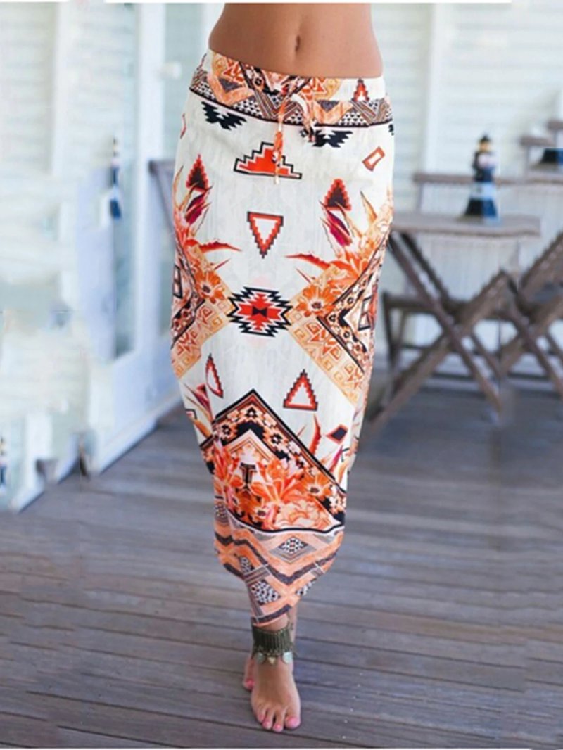 Chic High Waist Maxi Skirt