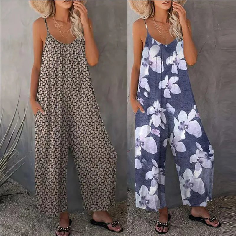 Chic Summer Sleeveless Jumpsuit