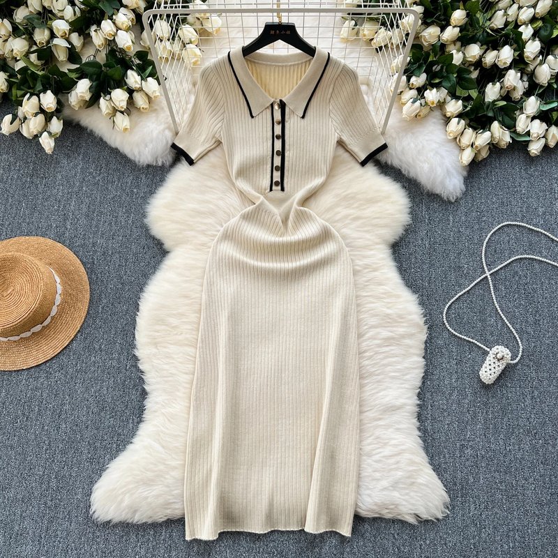 Elegant Summer Polo Dress