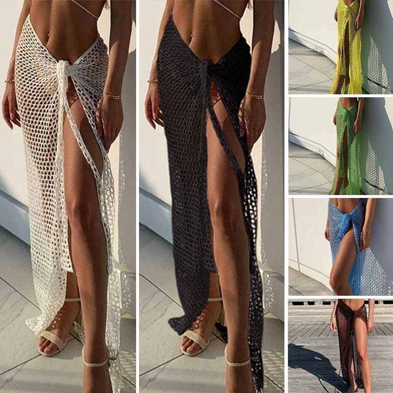 Chic Crochet Beach Cover-Up Dress