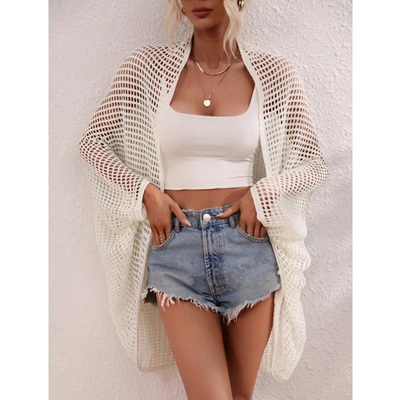 Chic Crochet Cardigan for Summer