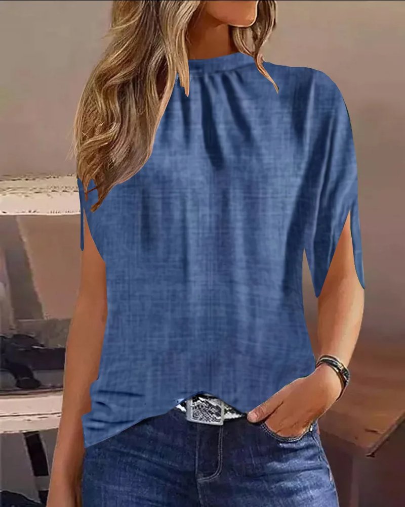 Elegant Green Gradient Blouse