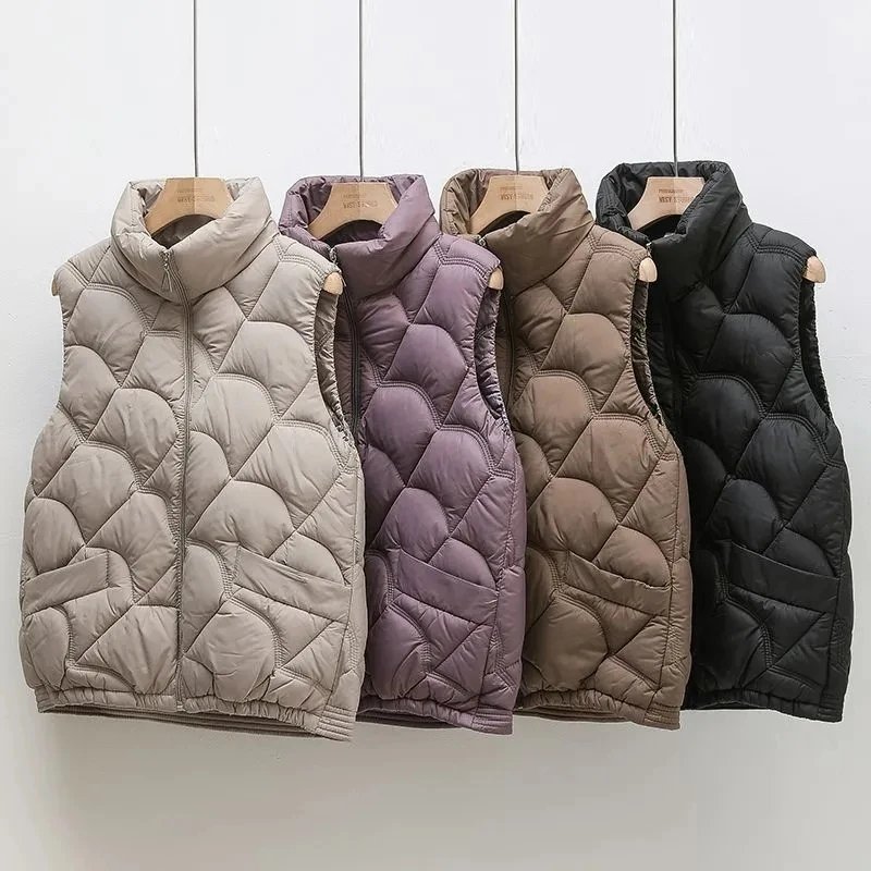Stylish Women's Winter Puffer Vest