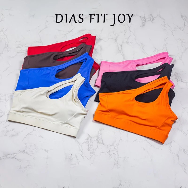 One Shoulder Sports Bra for Women