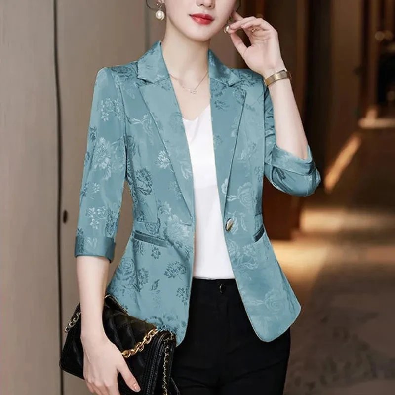 Korean Style Slim Blazer Jacket